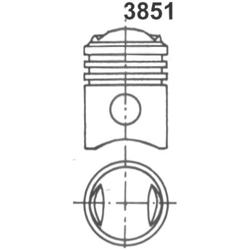 Pistone ALFA ROMEO - Motoricambi Shop