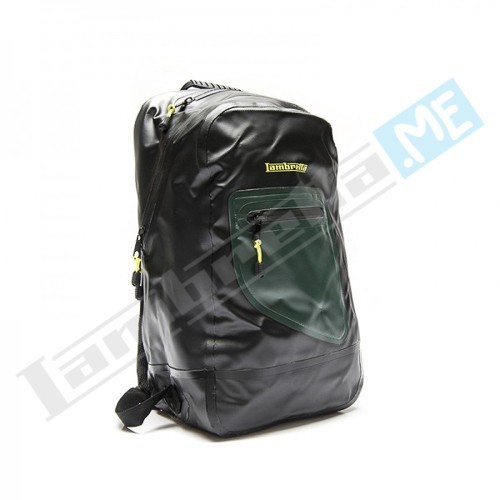 ZAINO LAMBRETTA WATERPROOF - NERO/VERDE - Motoricambi Shop