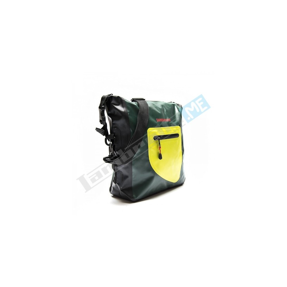 BORSA MESSENGER LAMBRETTA WATERPROOF - VERDE/GIALLO -