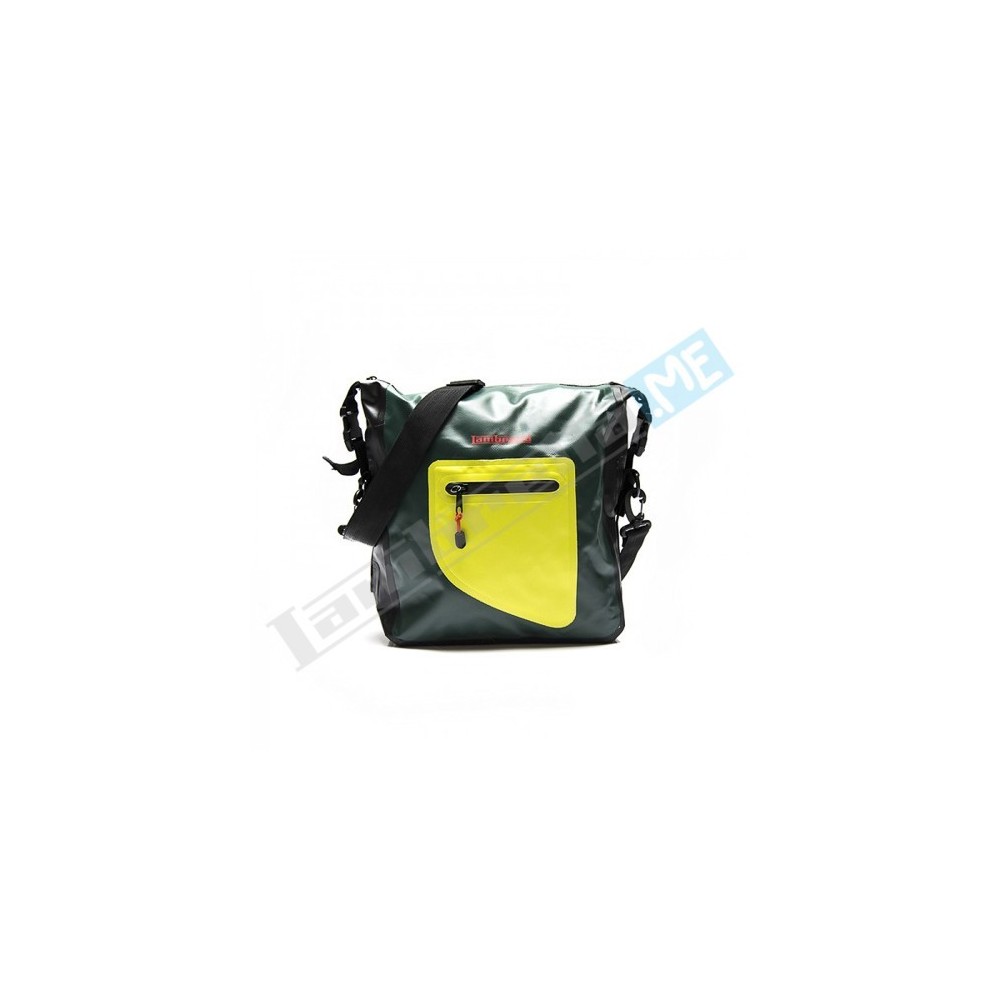 BORSA MESSENGER LAMBRETTA WATERPROOF - VERDE/GIALLO -