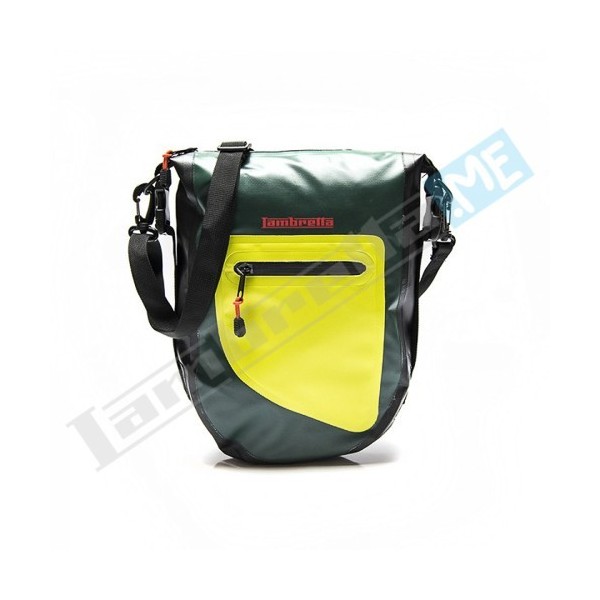 BORSELLO LAMBRETTA WATERPROOF - VERDE/GIALLO - Motoricambi Shop