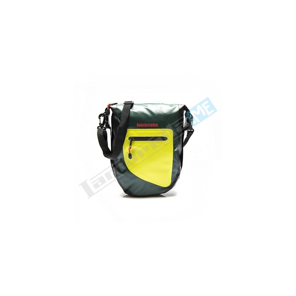 BORSELLO LAMBRETTA WATERPROOF - VERDE/GIALLO - Motoricambi Shop