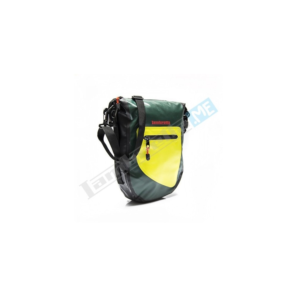 BORSELLO LAMBRETTA WATERPROOF - VERDE/GIALLO - Motoricambi Shop