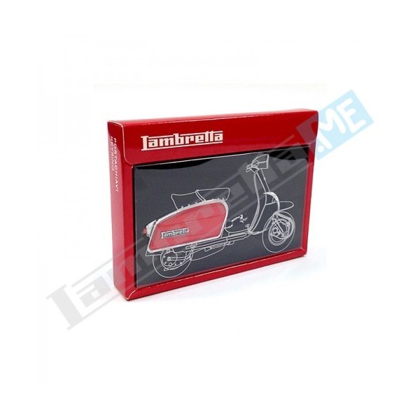 PORTACHIAVI COFANO LAMBRETTA - VERDE - Motoricambi Shop