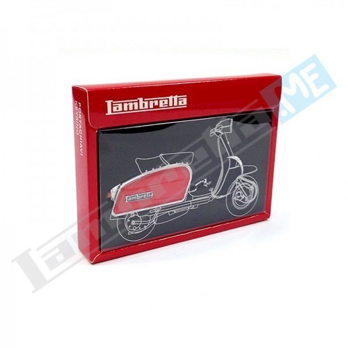 PORTACHIAVI COFANO LAMBRETTA - VERDE - Motoricambi Shop