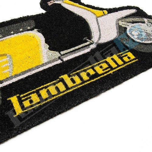 ZERBINO LAMBRETTA SAGOMATO - GIALLO - Motoricambi Shop