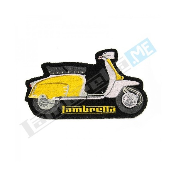 ZERBINO LAMBRETTA SAGOMATO - GIALLO - Motoricambi Shop