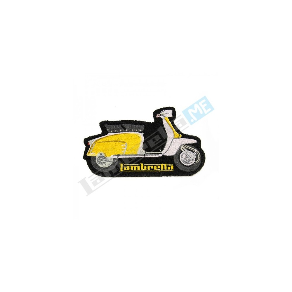 ZERBINO LAMBRETTA SAGOMATO - GIALLO - Motoricambi Shop