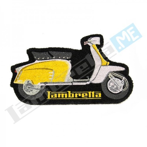 ZERBINO LAMBRETTA SAGOMATO - GIALLO - Motoricambi Shop