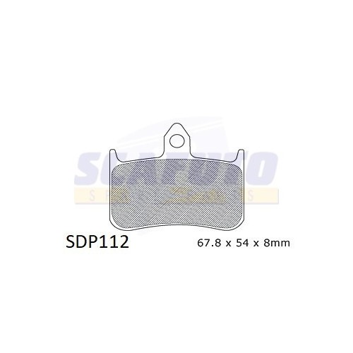 Pastiglia freno HONDA SDP112 Ant - Motoricambi Shop