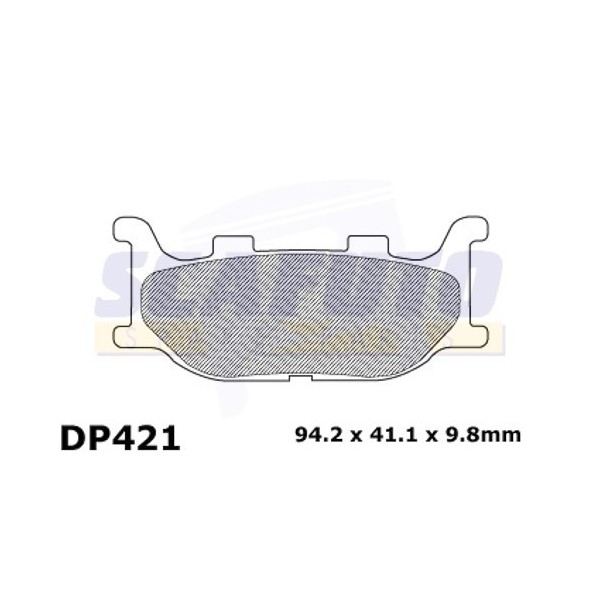 Pastiglia freno MBK-YAMAHA DP421 Ant.