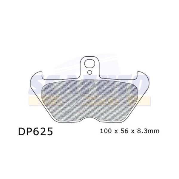 Pastiglia freno BMW DP625 Ant.