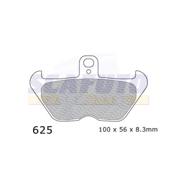 Pastiglia freno BMW SDP625 Ant.