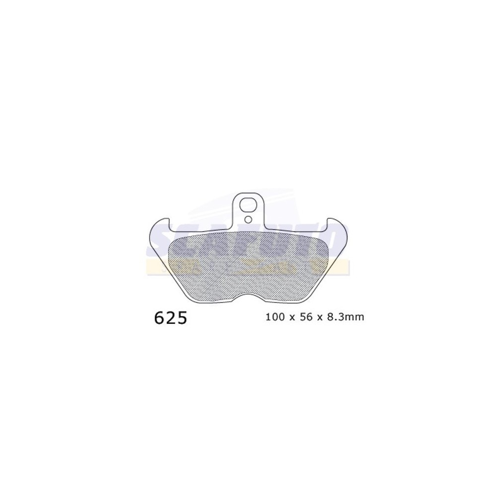 Pastiglia freno BMW SDP625 Ant.