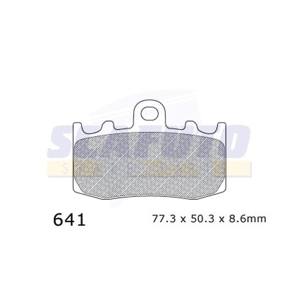 Pastiglia freno BMW SDP641 Ant.