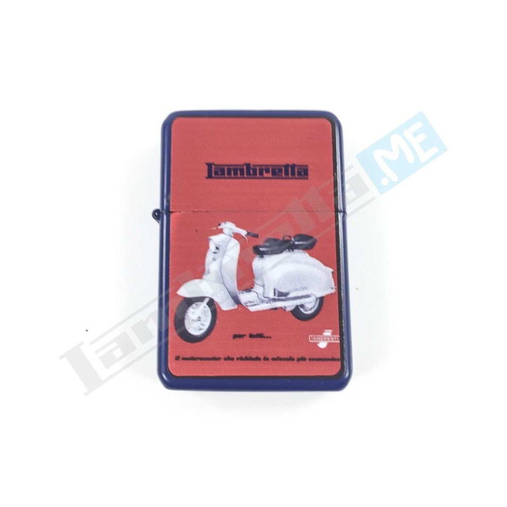 Accendino ZIPPO Lambretta-BLU - Motoricambi Shop