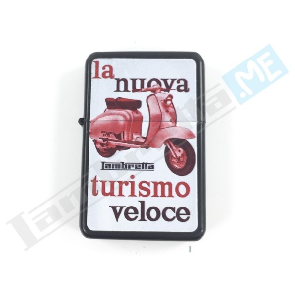 Accendino ZIPPO Lambretta-NERO - Motoricambi Shop