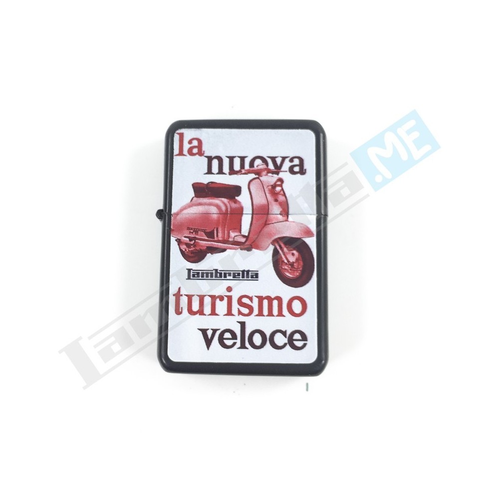 Accendino ZIPPO Lambretta-NERO - Motoricambi Shop