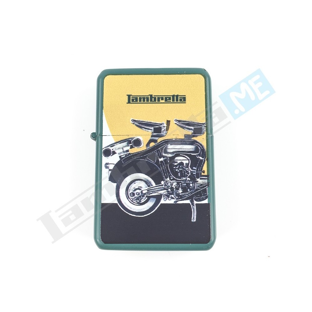 Accendino ZIPPO Lambretta-VERDE - Motoricambi Shop